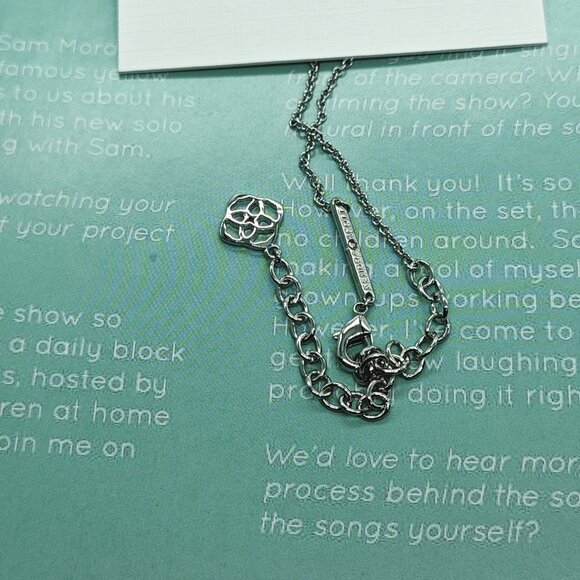Kendra Scott silver Necklace - Picture 4 of 4